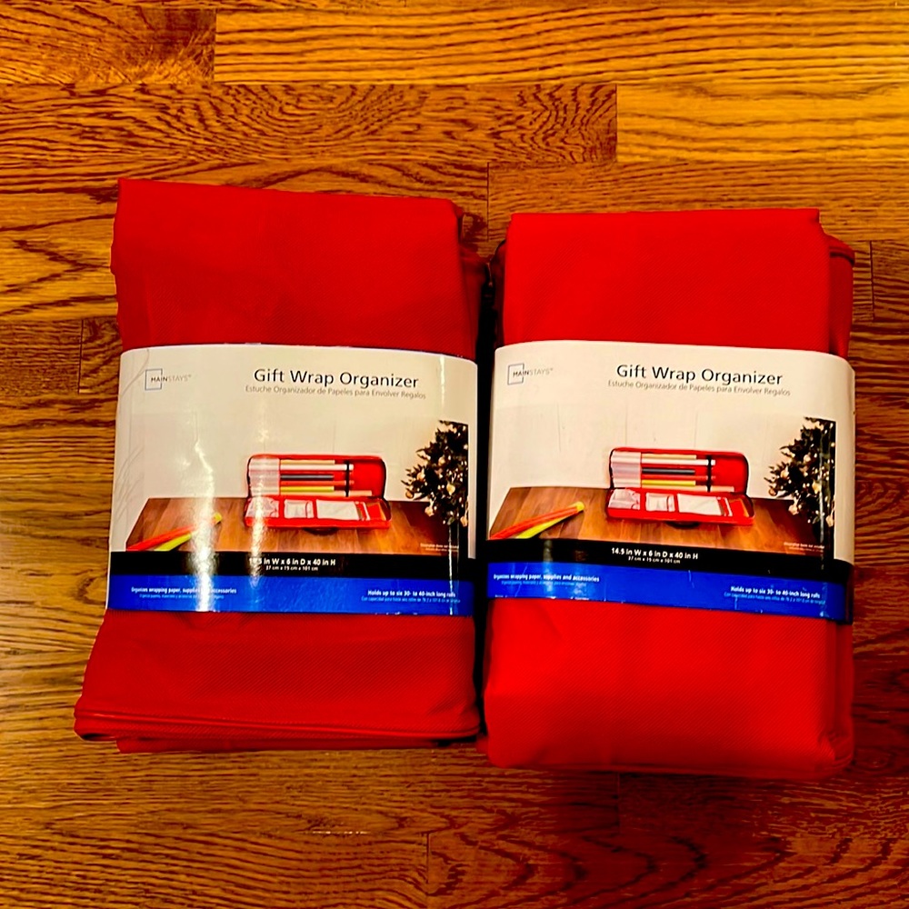 Gift Wrap Organizers